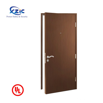 UL certified 20 minutes wooden fire rated door